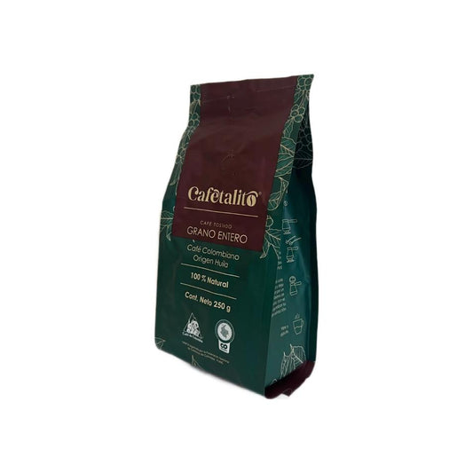 Cafetalito 250 gramos Grano entero