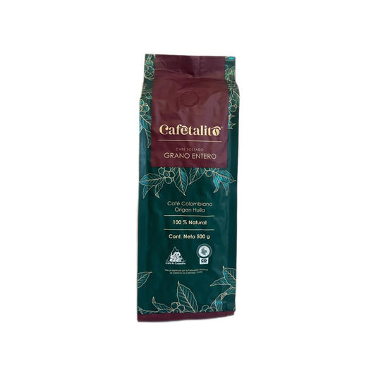 Cafetalito 500 gramos Grano Entero