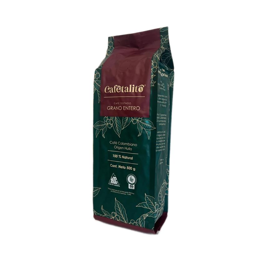 Cafetalito 500 gramos Grano Entero
