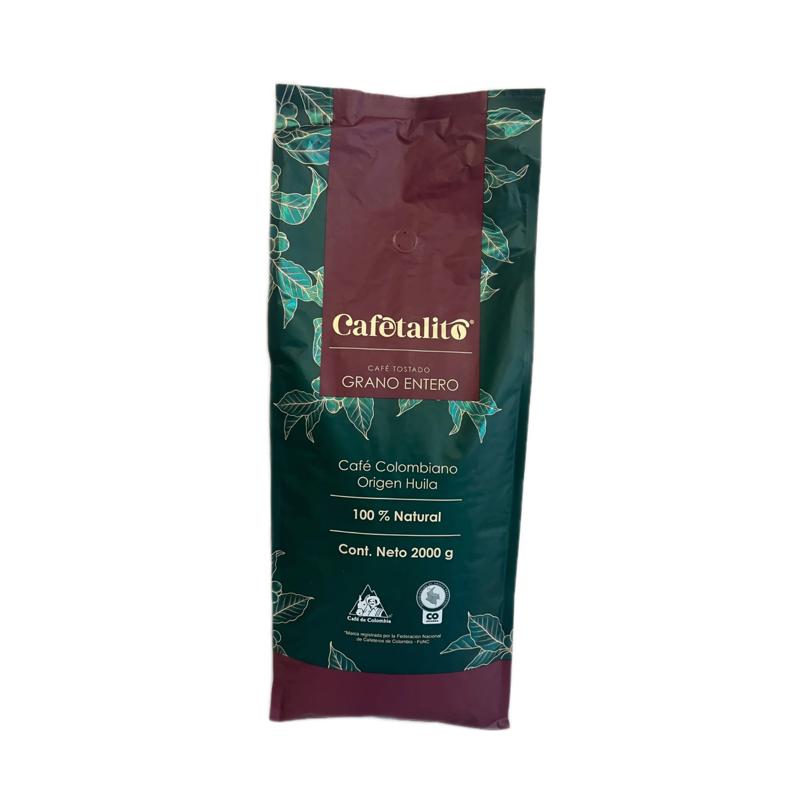 Cafetalito Tamaño 2kg Grano entero