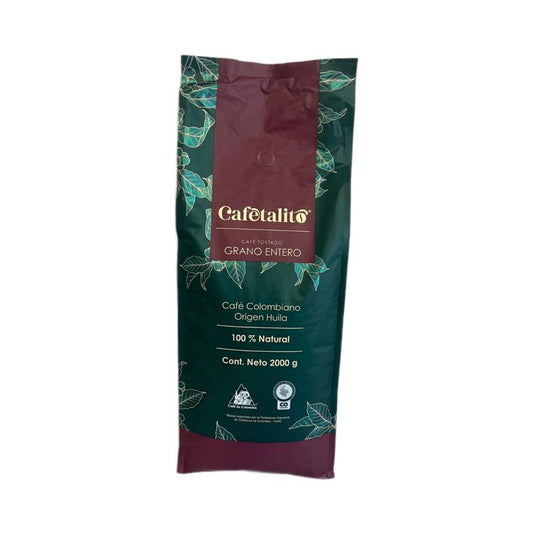 Cafetalito Tamaño 2kg Grano entero