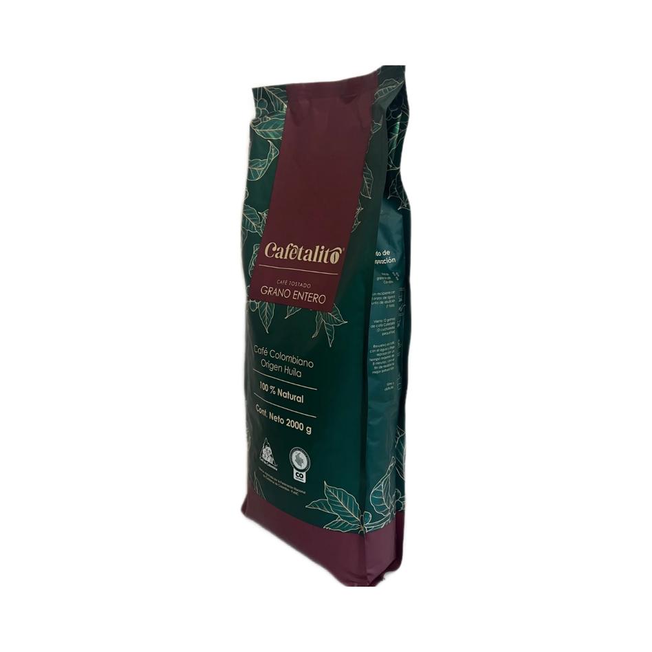 Cafetalito Tamaño 2kg Grano entero