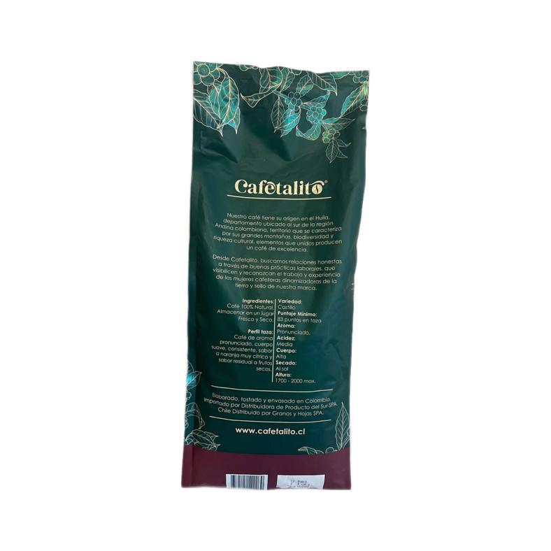 Cafetalito Tamaño 2kg Grano entero